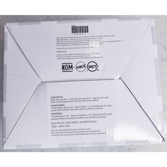 NIB Scentsy UNDER MY SPELL Warmer Book of Shadows Basic Spells Potion NOT TESTED - Picture 3 of 16